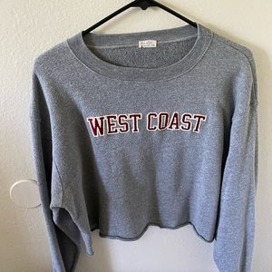 cropped Brandy Meville sweater